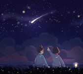 点点流星